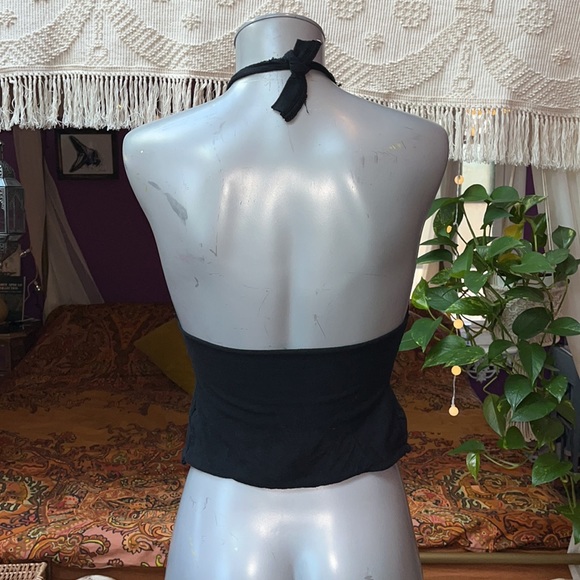 DIY The Craft Distressed Halter Crop Top - Picture 3 of 4